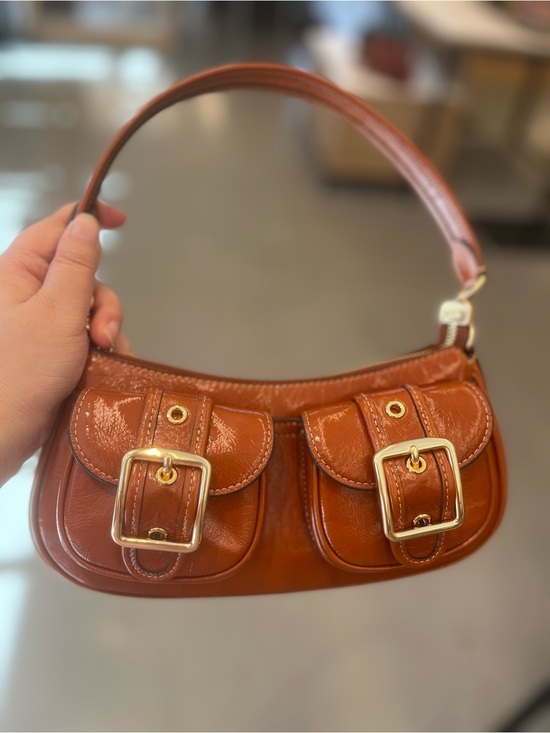 Coach Handbags - NWT COACH Ashton 2way Shoulder Bag CBJ01 glazed leather IM/CINNAMON